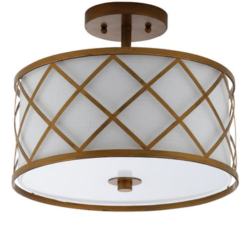 Elizabeth Metal LED Flush Mount - JONATHAN Y